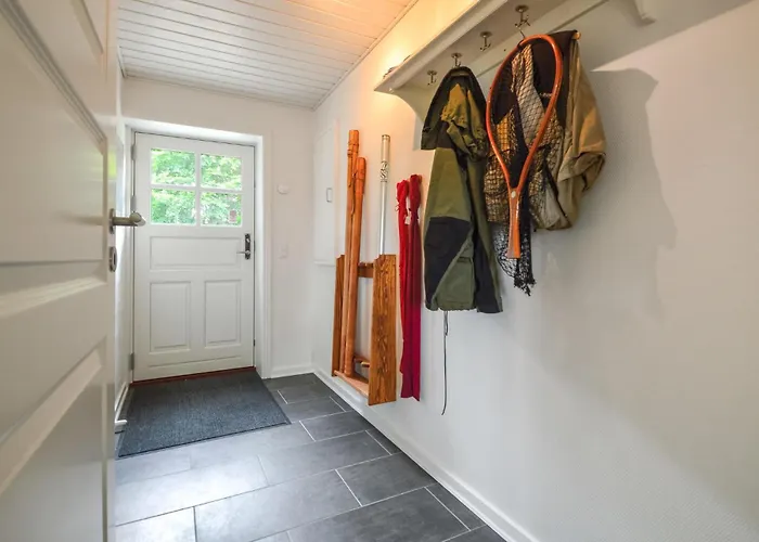 Hodde With Fireplace Feriehus Tistrup